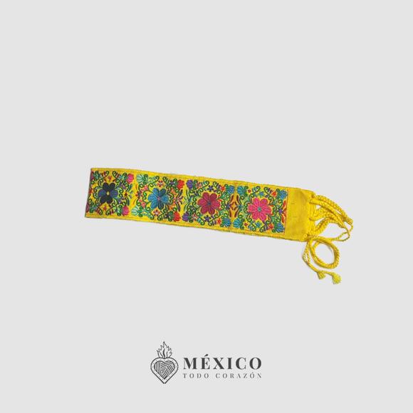 Mexican Folkloric belt day of the dead 5 de Mayo colorfull mexico todo corazon - Picture 3 of 8